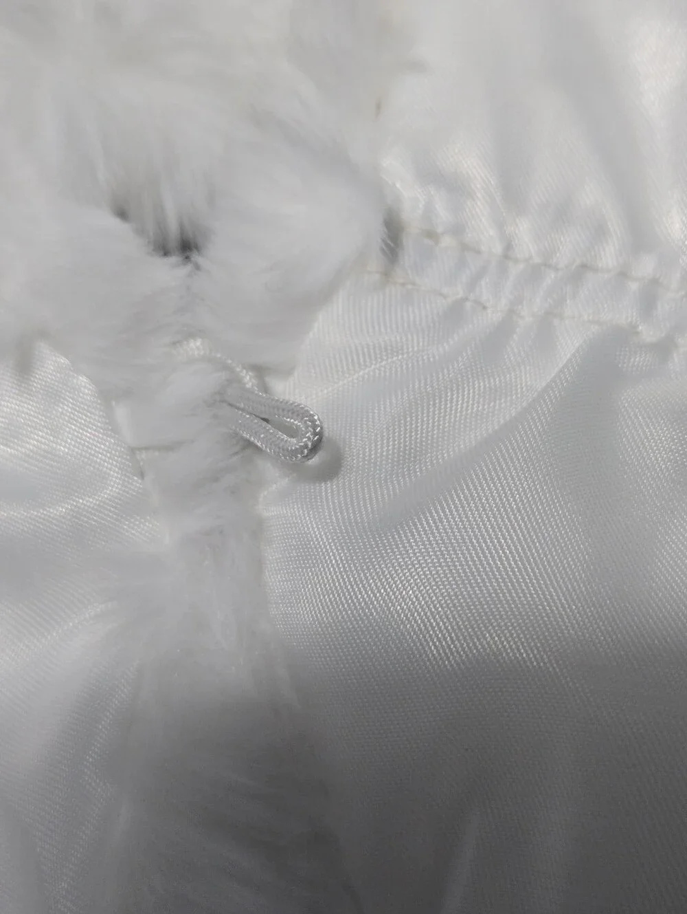 Faux Fur Bridal Caplet Wrap Winter Warm Stole Shawl Shrug Neck Warmer Snow White